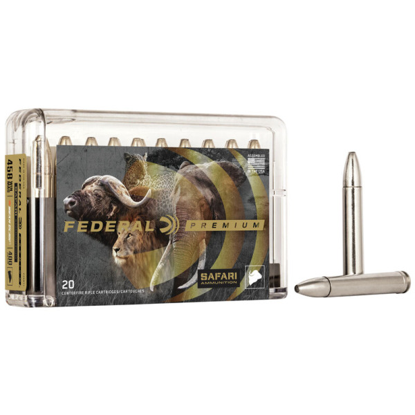 FEDERAL AMMO 458 WINCHESTER 400gr TBBC (C/S) 20/bx 10/cs