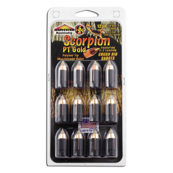 HARVESTER SCORPION 50cal SABOT w/45c 300g PT 12/PK