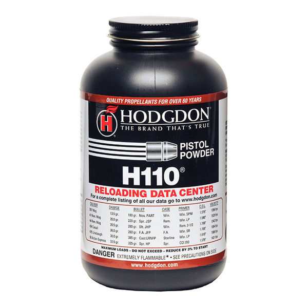 Hodgdon H110 Smokeless Powder 1 Pound