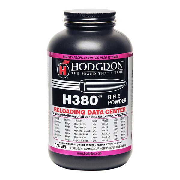 Hodgdon H380 Smokeless Powder 1 Pound