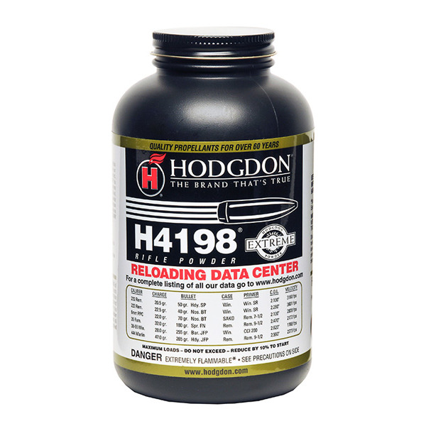 Hodgdon H4198 Smokeless Powder 1 Pound