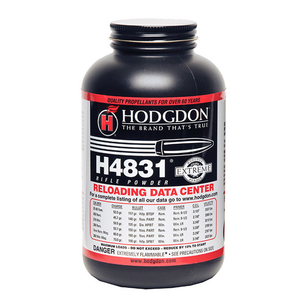 Hodgdon H4831 Smokeless Powder 1 Pound