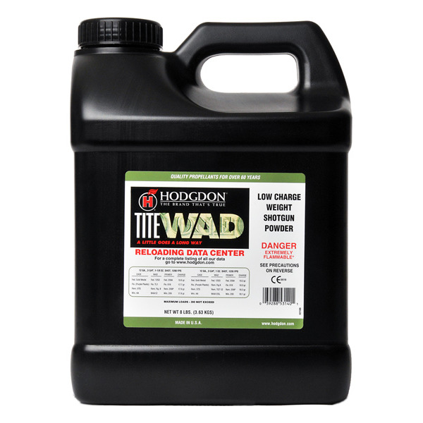 Hodgdon Titewad Smokeless Powder 8 Pound