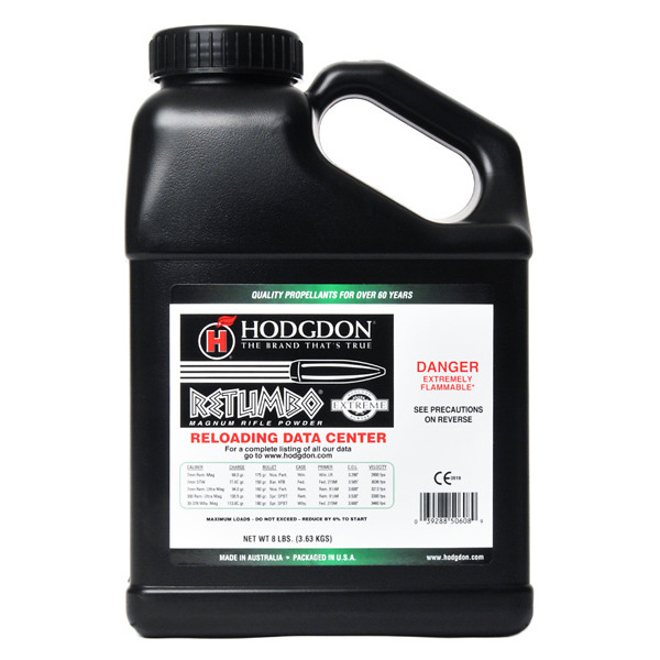 Hodgdon Retumbo Smokeless Powder 8 Pound