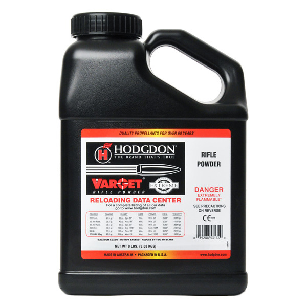 Hodgdon Varget Smokeless Powder 8 Pound