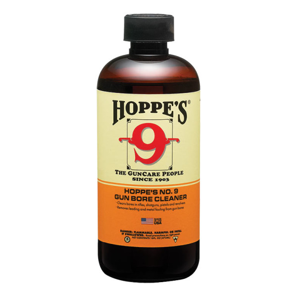 HOPPES #9 POWDER SOLVENT 16oz BOTTLE 10/CS