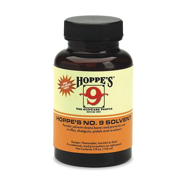 HOPPES #9 POWDER SOLVENT 32oz BOTTLE 6/CS