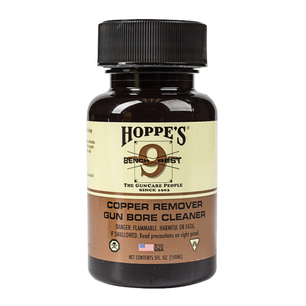 HOPPES BENCH REST #9 5oz COPPER SOLVENT 10/CS