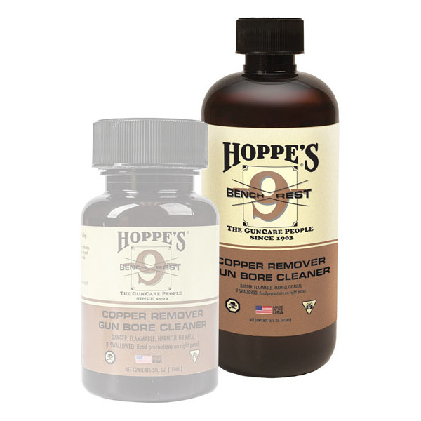 HOPPES BENCH REST #9 16oz COPPER SOLVENT 10/CS