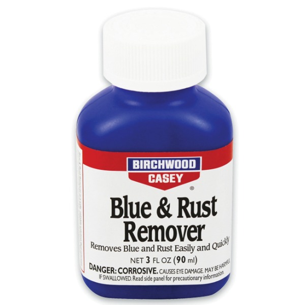 BIRCHWOOD-CASEY BLUE & RUST REMOVER 3oz 6/CS