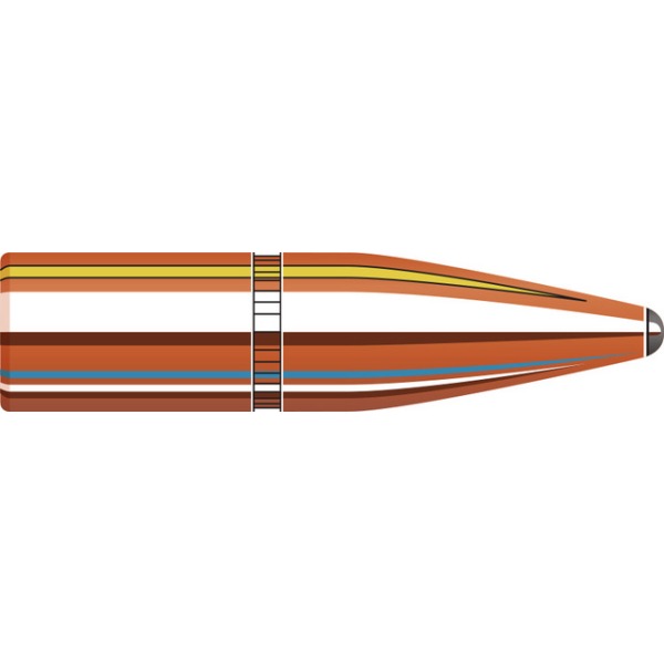 HORNADY 338c (.338) 250gr SP BULLET SpirePt 100/BX