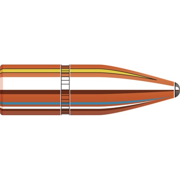 HORNADY 35c (.358) 250gr SP BULLET SpirePt 100/BX