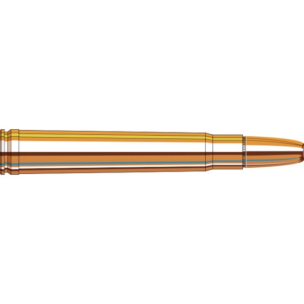HORNADY AMMO 375 H&H 300gr DG-SOLID 20/BX 6/CS
