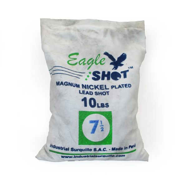 EAGLE NICKEL PLATED SHOT #7.5 10LB BAG