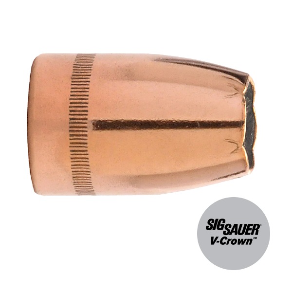 SIERRA 9mm(.355)124gr JHP BULLET V-CROWN 100/bx