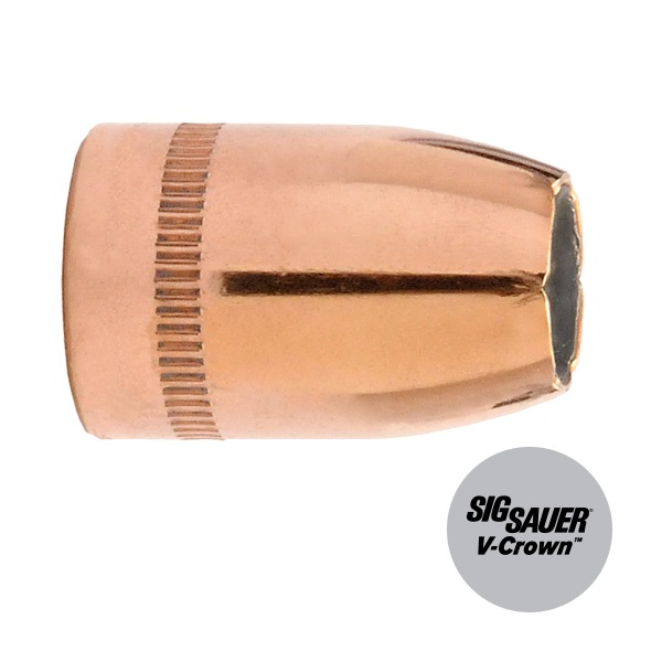 SIERRA 9mm(.355)125gr JHP BULLET V-CROWN 100/bx