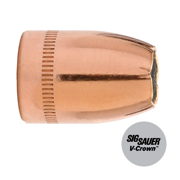 SIERRA 10mm(.400)165g JHP BULLET V-CROWN 100/bx
