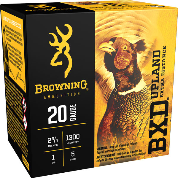 BROWNING AMMO 20ga 2.75" 1oz 1300fps #5 25/bx 10/cs