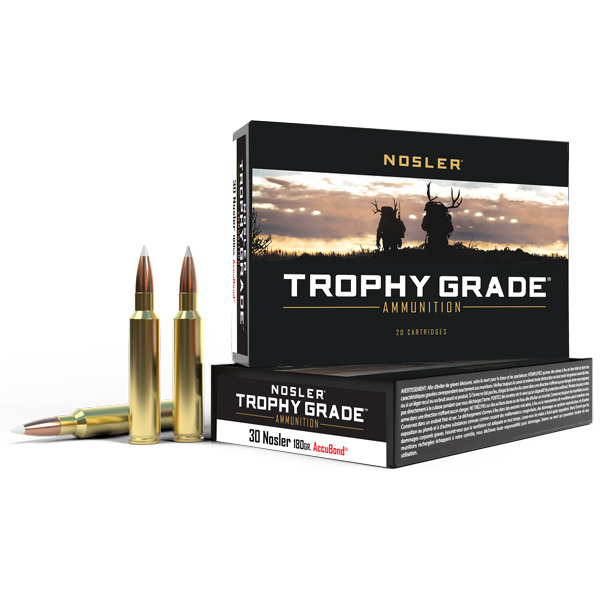 NOSLER AMMO 30 NOSLER 180gr AccuBond 20/b 10/c