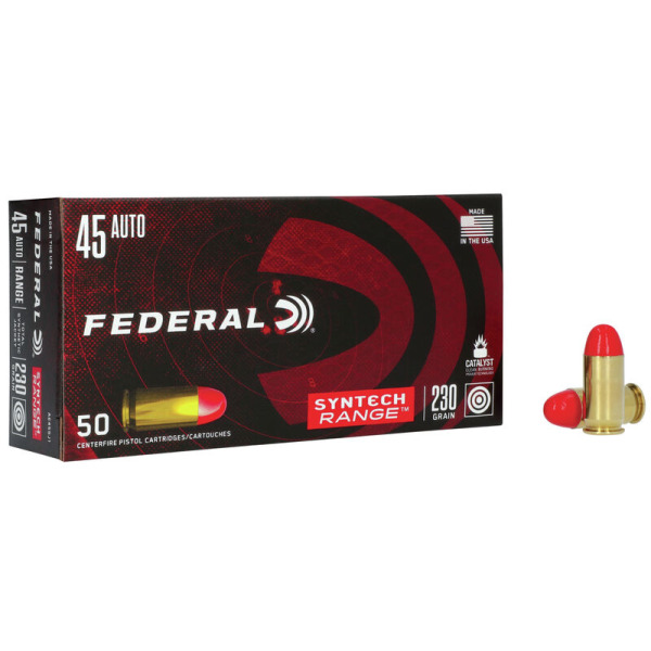 FEDERAL AMMO 45 ACP 230gr TSJ SYNTH-JACKET 50/bx 10/cs