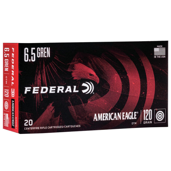 FEDERAL AMMO 6.5 GRENDEL 120gr OTM 20/bx 10/cs