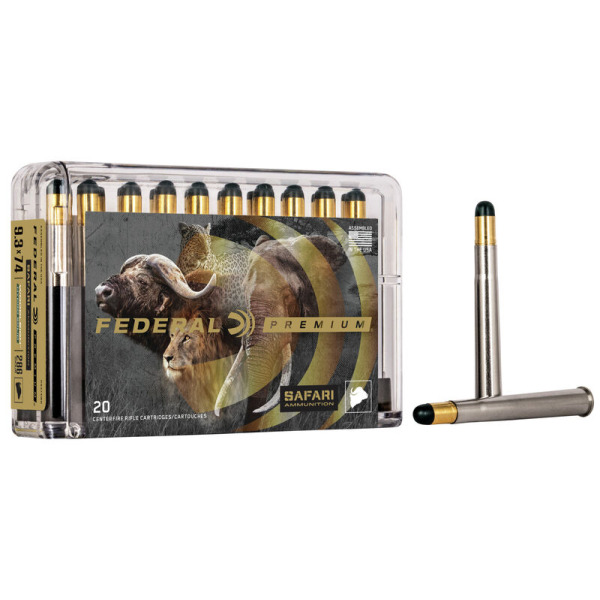 FEDERAL AMMO 9.3x74R 286gr SW WOOD HYDRO (C/S) 20b 10cs