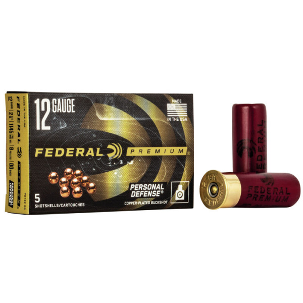 FEDERAL BUCK 12ga 2.75" 00 9pellet (P/D) 5/bx 50/cs