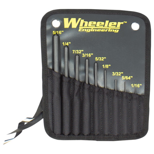 WHEELER ENGINEERING ROLL PIN PUNCH SET