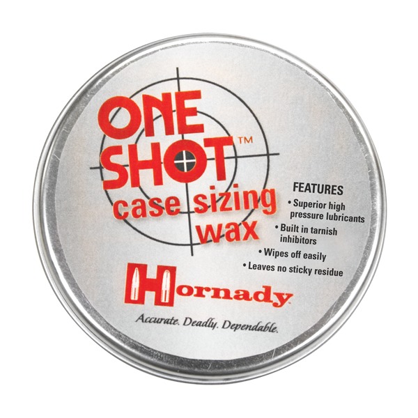 HORNADY ONE-SHOT CASE SIZING WAX 2oz 12/CS