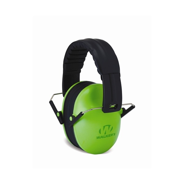 WALKERS FOLDING KID MUFF LIME GREEN 23dB 6/CS