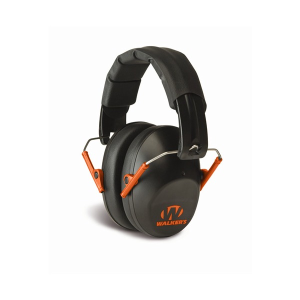 WALKERS PRO-LOW PROFILE FOLDING MUFF BLK/ORG 6/CS