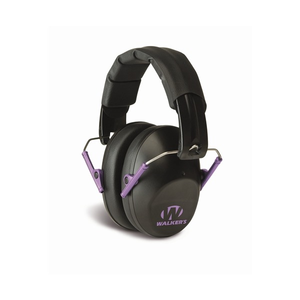 WALKERS PRO-LOW PROFILE FOLDING MUFF BLK/PUR 6/CS