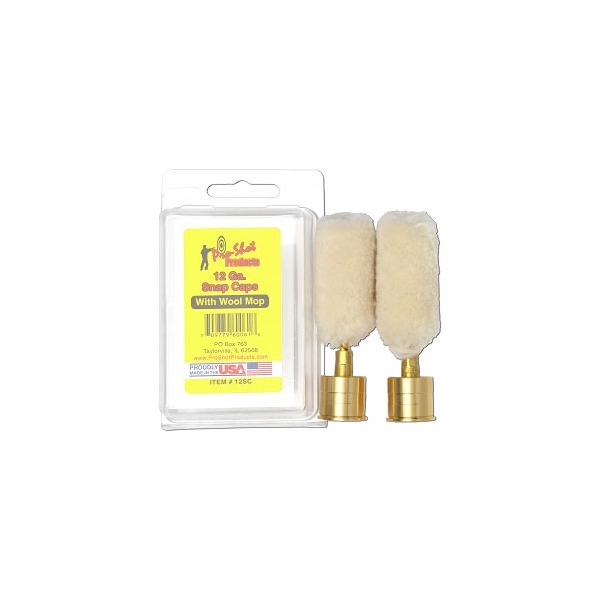 PRO SHOT 12ga SNAP CAPS BRASS w/MOP 2/PKG 12/CS