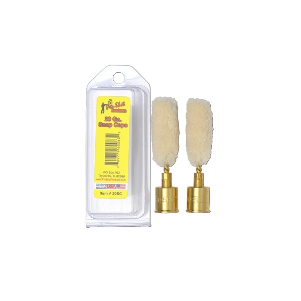 PRO SHOT 20ga SNAP CAPS BRASS w/MOP 2/PKG 12/CS