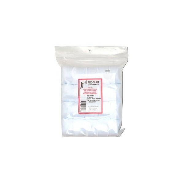 PRO SHOT 270-38c PATCHES 2" ROUND 1000/PKG 12/CS