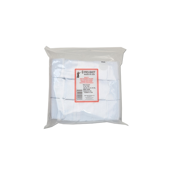 PRO SHOT 38-45c/410-20ga PATCHES 2.25" SQR 750/PKG