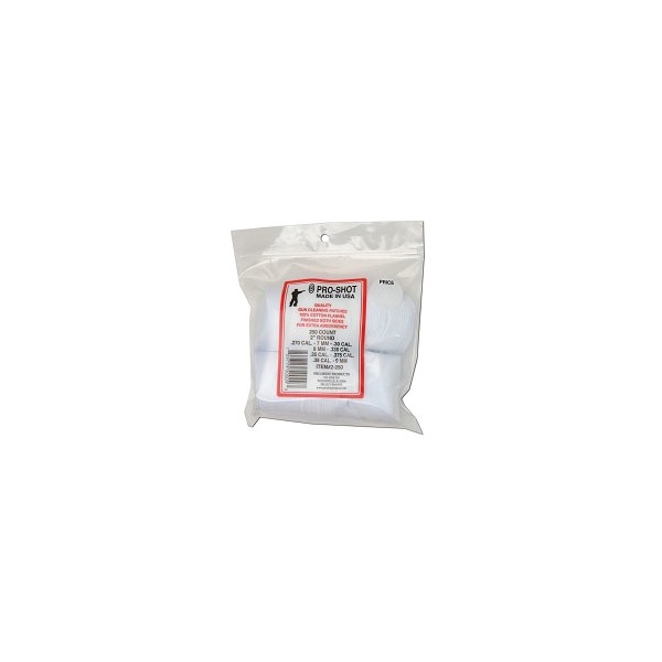 PRO SHOT 270-38c PATCHES 2" ROUND 250/PKG 12/CS