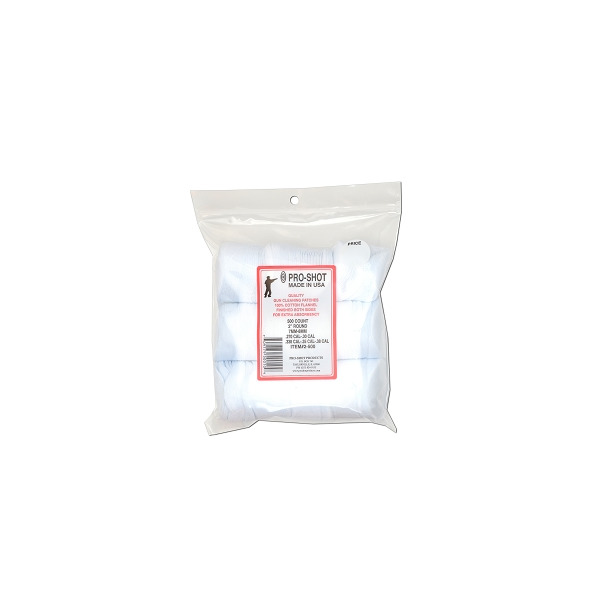 PRO SHOT 270-38c PATCHES 2" ROUND 500/PKG 12/CS