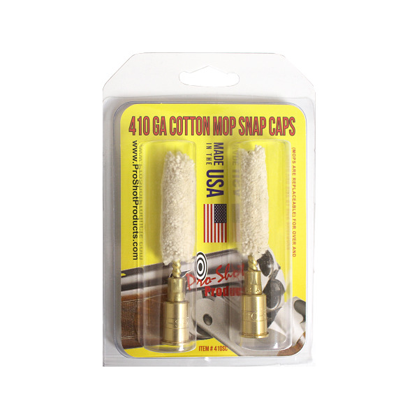 PRO SHOT 410ga SNAP CAPS BRASS w/MOP 2/PKG 12/CS