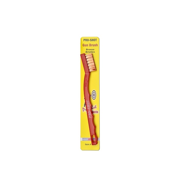 PRO SHOT GUN BRUSH BRONZE 12/CS