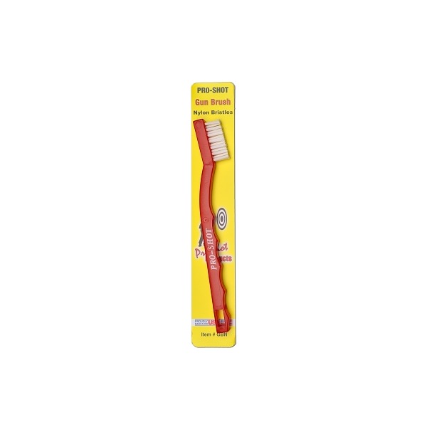 PRO SHOT GUN BRUSH NYLON 12/CS