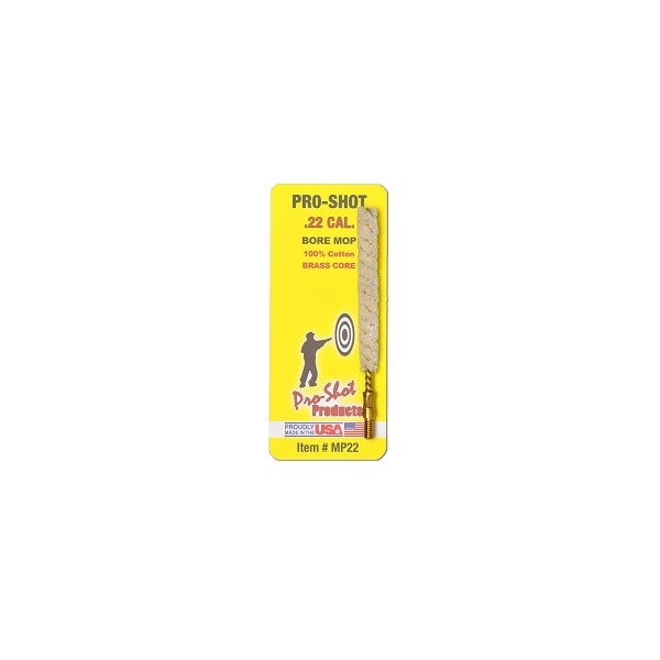PRO SHOT 22c BORE MOP 12/CS