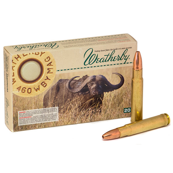 WEATHERBY AMMO 460 WEATHERBY 450gr BARNES TSX 20/bx 10/cs