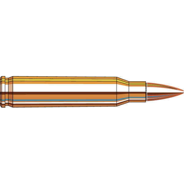 HORNADY AMMO 223 REMINGTON 62gr FMJ BLACK AMMO 20/BX 10/CS