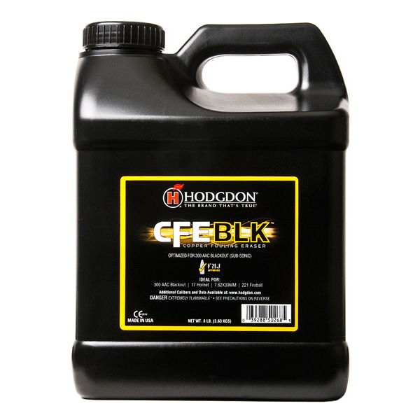 Hodgdon CFE BLK Smokeless Powder 8 Pound