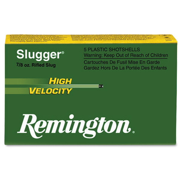 REMINGTON SLUG 12ga 3" 1875fps RIFLED 7/8oz 5/bx 50/cs