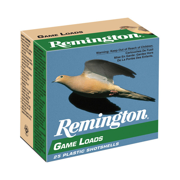 REMINGTON AMMO 20ga 2.75" 1225 fps 7/8oz #8 25/bx 10/cs