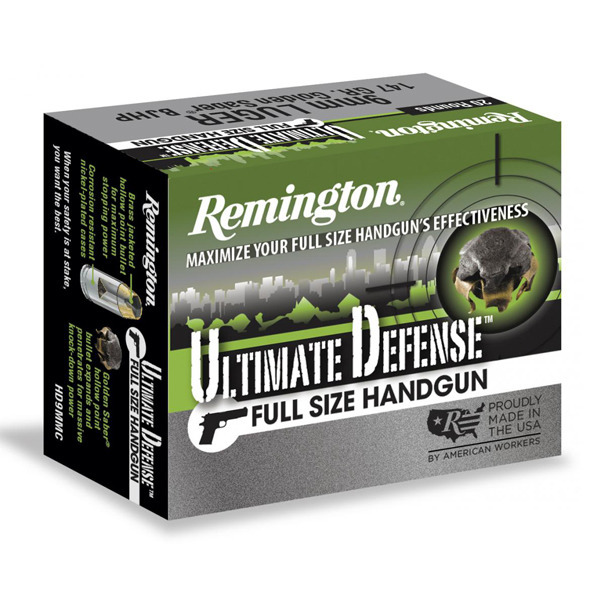 REMINGTON AMMO 45 ACP 185gr UD FULL SIZE BJHP 20/b 25/cs