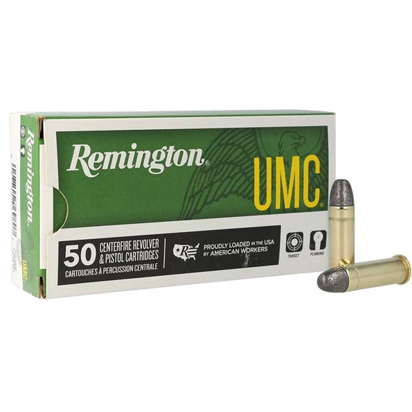 REMINGTON AMMO 38 SPL 158gr LEAD-RN UMC 50/bx 10/cs