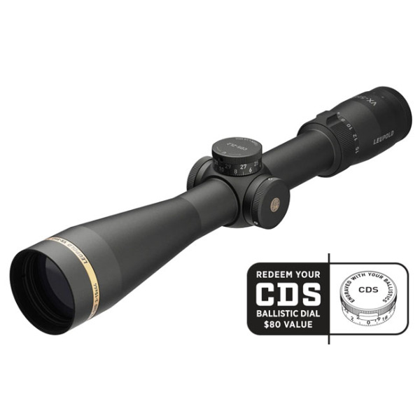 LEUPOLD 3-15x44mm VX-5HD 30mm SF CDS-ZL2 WIND-PLEX